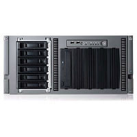 Servidor para bastidor HP ProLiant ML350 G5 con procesador Intel Xeon 5130 Dual-Core a 2 GHz, 4 MB, 512 MB, 1 P, SAS (416894-421)